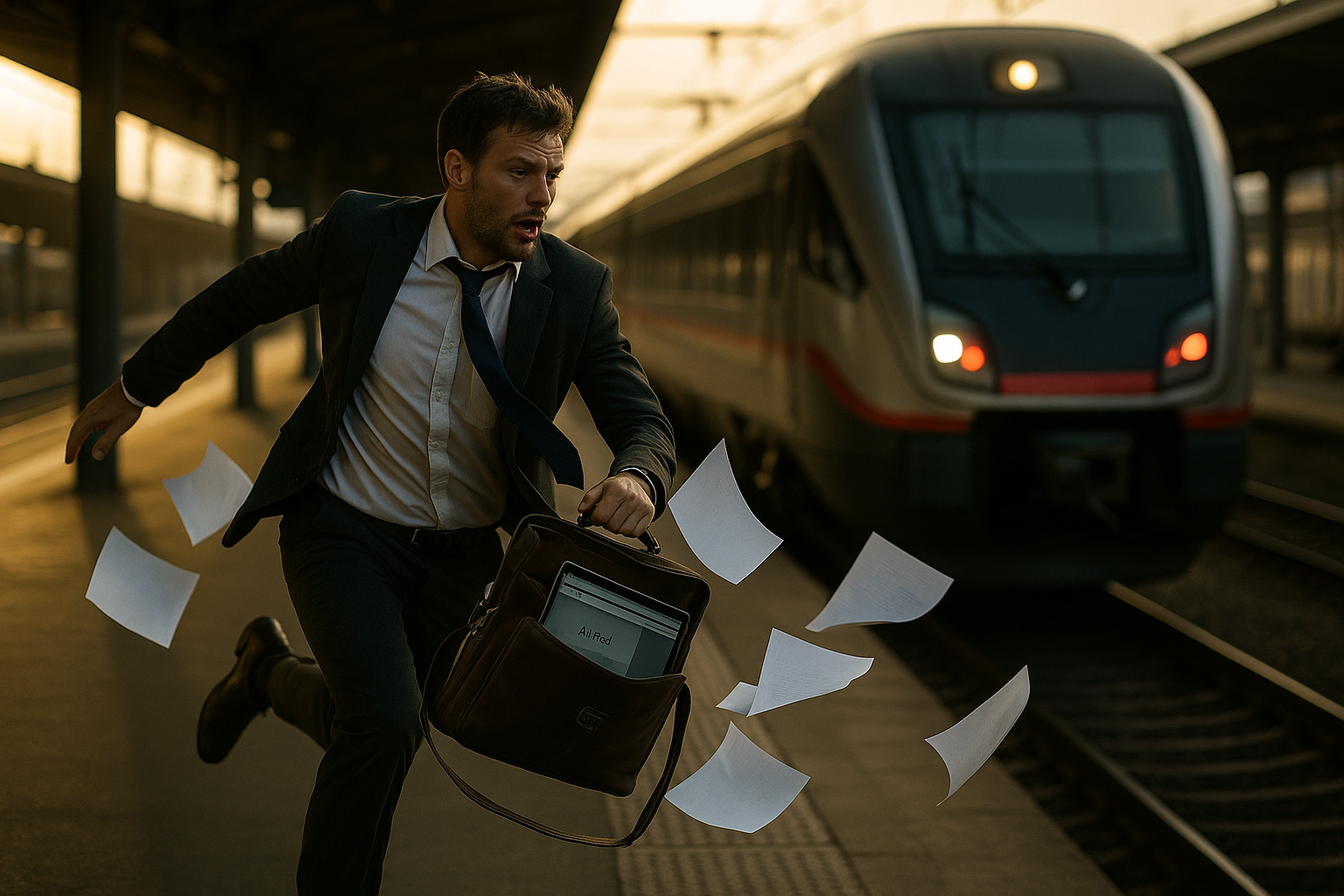 Alcançando o trem da transformação